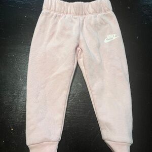 Pink Nike joggers